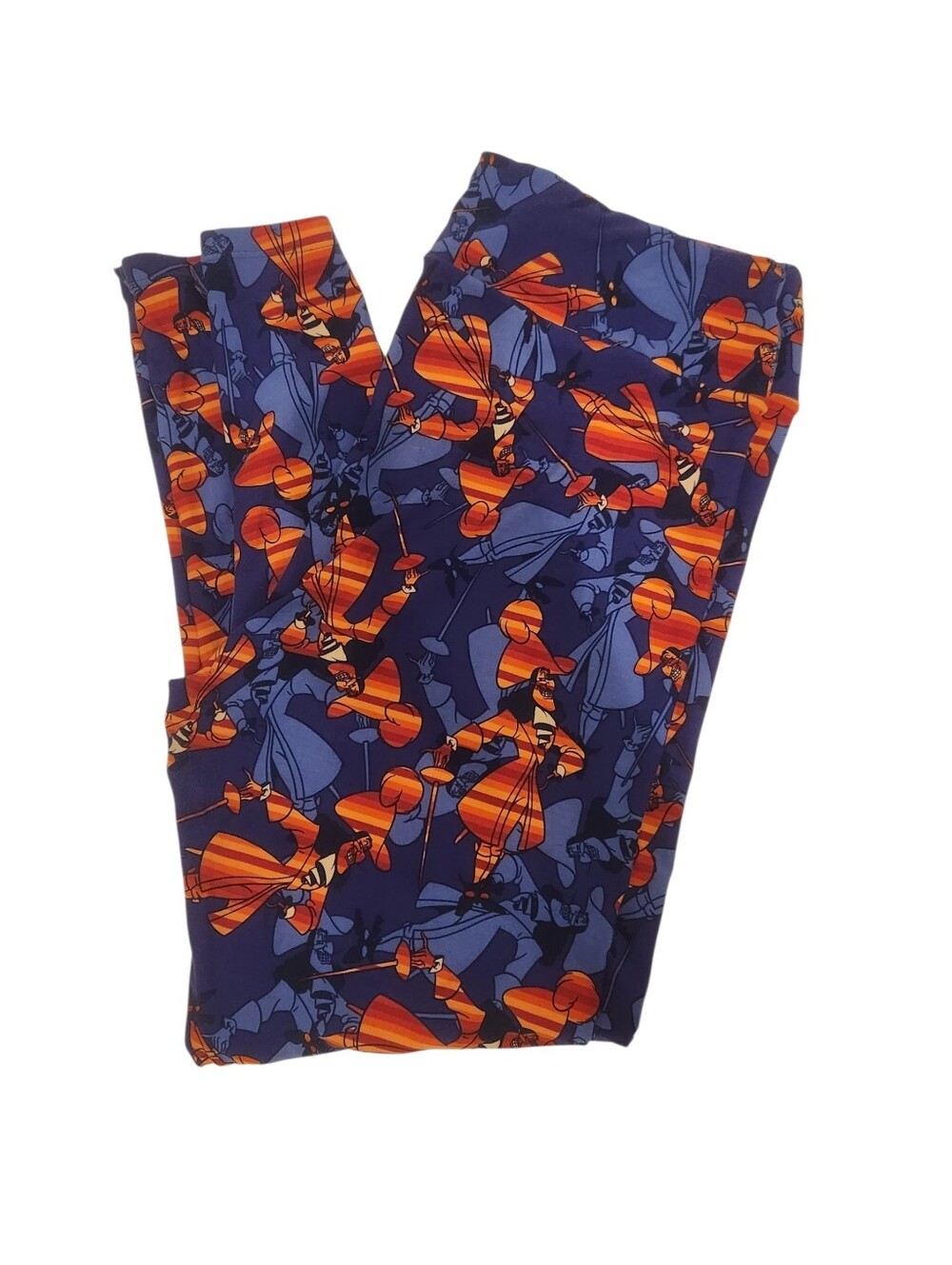 Luluroe Disney Adult Leggings, Peter Pan Captain Hook, Size 20-26, XXL & XXXL